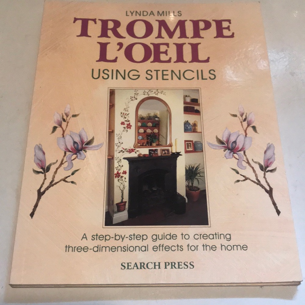 Trompe L’Oeil using stencils book